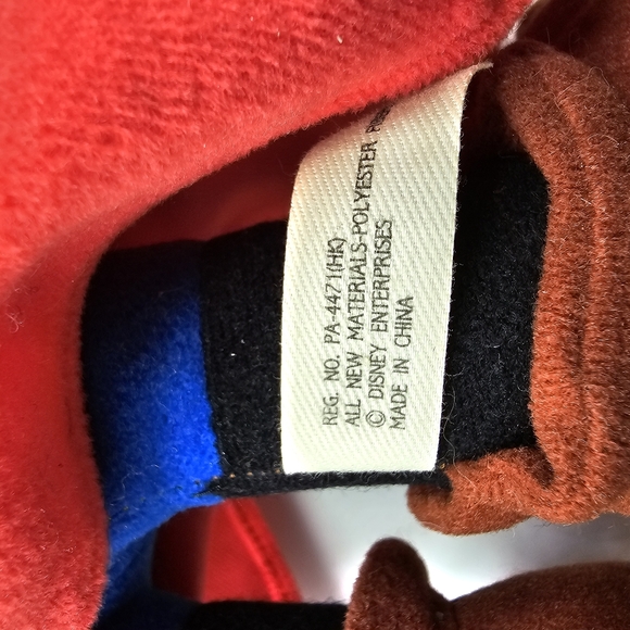 Disney World Mickey Mouse  Fantasia Sorcerer Wizard Plush Stuffed Toy - Picture 6 of 6